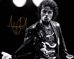 Autographed item – Michael Jackson – Signed Victory Tour photo