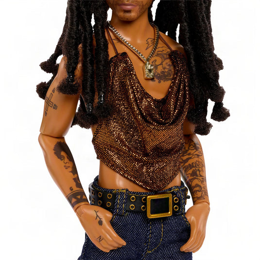 Barbie Signature Kenbassadors Lenny Kravitz Ken Doll Doll Mattel