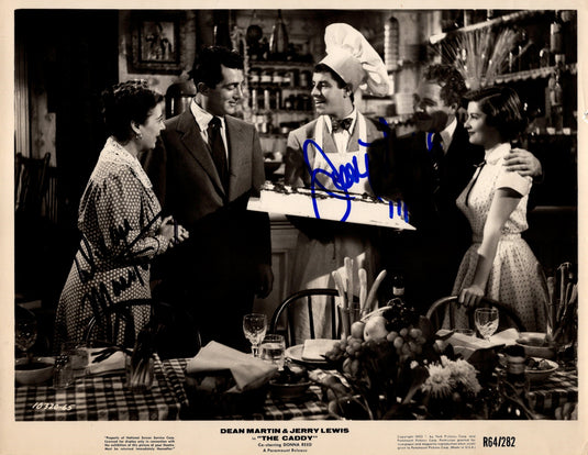 Autographed item – Dean Martin and Jerry Lewis – The Caddy