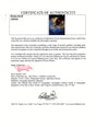 Certificate of authenticity – Drake – Drake signed photograph