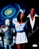 Autographed item – Gil Gerard, Erin Gray & Silla – Buck Rogers (Wilma Deering, Twiki)