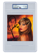 Autographed item – Taylor Swift – Signed "The Life of a Showgirl" CD insert, PSA slabbed