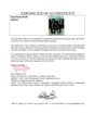 Certificate of authenticity – Tom Petty – Tom Petty signed photograph