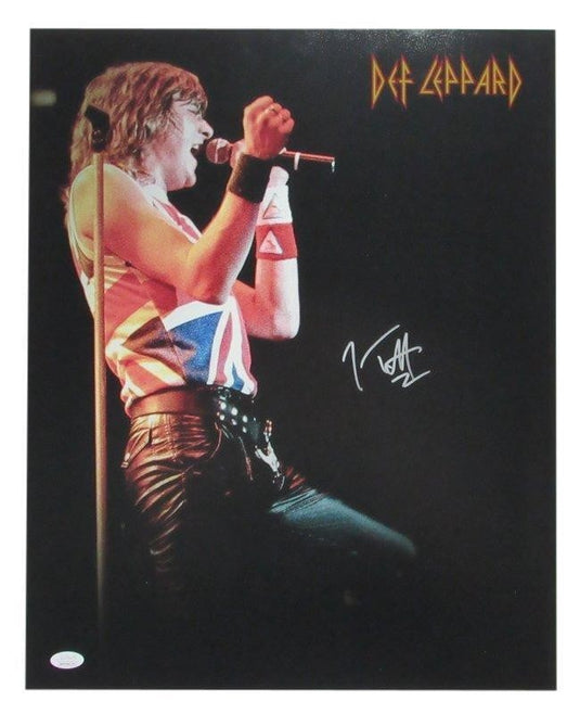 Autographed item – Joe Elliott – Joe Elliott Signed 16x20 Def Leppard Photo JSA Authenticated